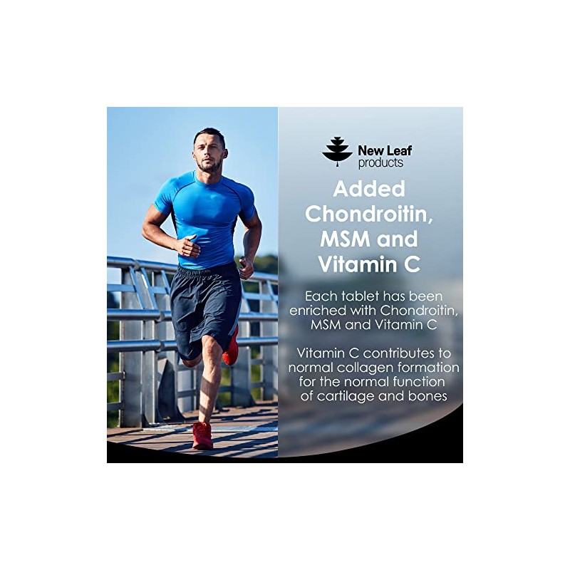 Glucosamine and Chondroitin High Strength - Enriched with MSM and