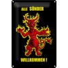 Tin Sign 20 x 30 cm – Made in Germany