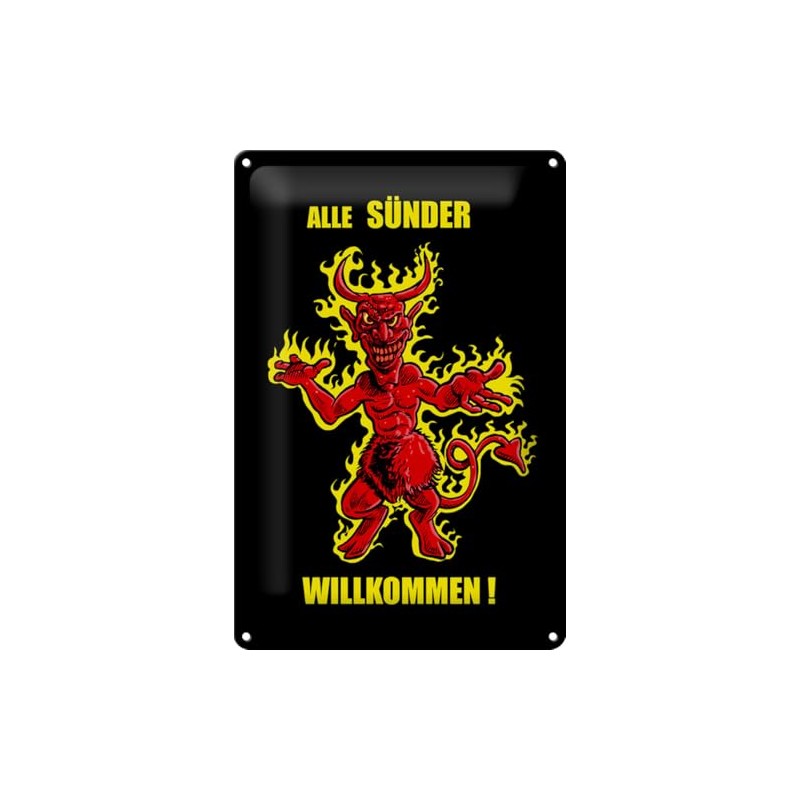 Tin Sign 20 x 30 cm – Made in Germany