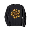 Cute Autumn Season Happy Fall Wreath Colorful Leaves Sweatshirt