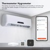 Temperature Sensor Humidity Tester Digital Display Remote Control Thermometer DC