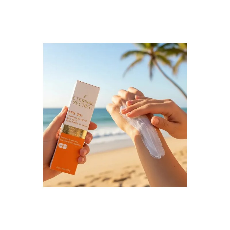 3 Pzas Bloqueador Solar Eternal Secret 125gr