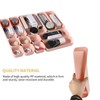 Thinkspace Beauty 12 Pieces Plastic Desk Drawer Organizer and Storage,