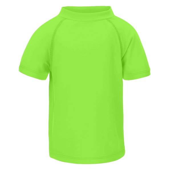 LACOFIA Boys' Short-Sleeved Swimming Shirt Children's Sun Protection Swimming Shirt