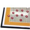 SPPHOENIX Foldable Volleyball Coach Tactics Board - Double-Sided Magnetic Coaching