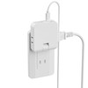 Mscien USB Outlet Tap, 2 Outlets, 2 AC Outlets, 1