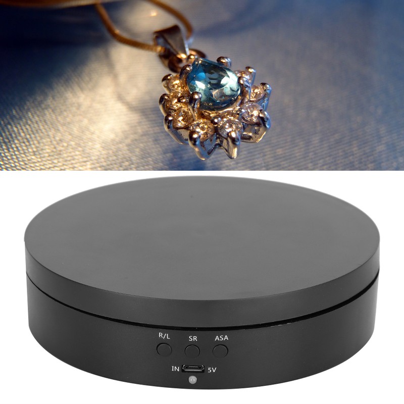 2‑4KG Load Bearing 3 Gears Two Way Rotating Turntable Display