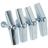 Merriway BH02495 (4 Pcs) Wing Spring Toggle with Machine Screw