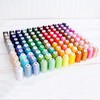 Threadart 120 Color Polyester Embroidery Machine Thread Set - Includes