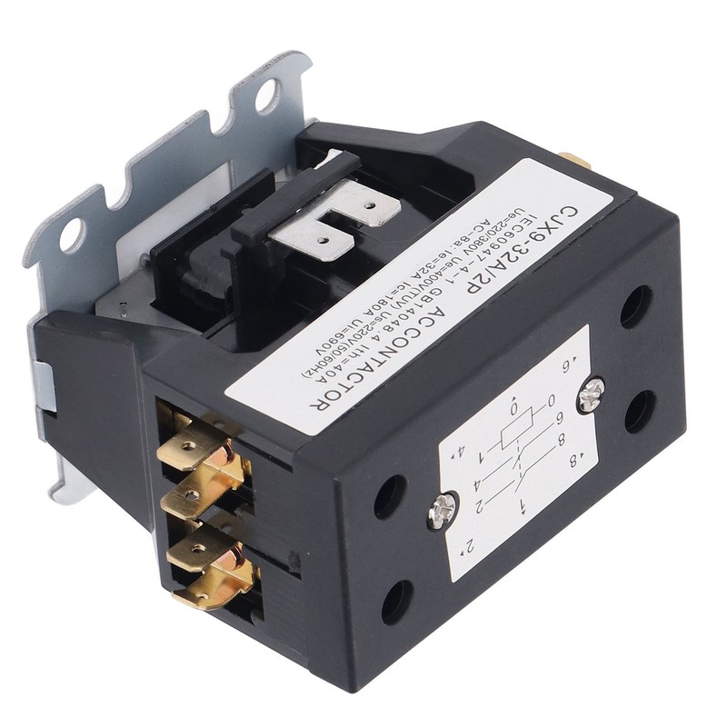 AC Contactor 2 Pole Universal Heavy Duty 32Amp 220V for