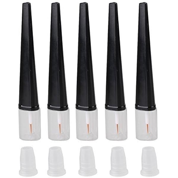 Teensery 5 Pcs 8ml Empty Mascara Tube Eyelashes Tube Eyeliner