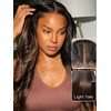 UNICE Yaki Straight 13x4 Lace Front Wigs Human Hair with