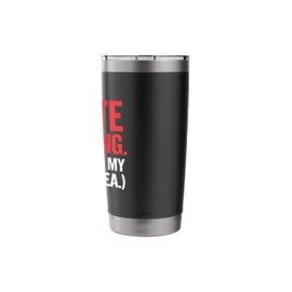 I Hate Running (This Was My Wife's Idea) Husband Runs Stainless Steel Insulated Tumbler