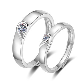 Matching Wedding Promise Rings for Couples Anniversary Engagement Gifts for Him and Her Ring Set for Women Men Birthday Gift for Boyfriend Girlfriend Wedding bands