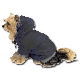 Dog Eskimo Winter Warm Jacket - Black Color - X Small Size