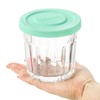 Coloch 4 Pack 13Oz Working Glass Jar with Leakage Proof