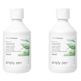 Simply Zen Simply Zen Calming Shampoo Duo Pack 2 x 250 ml Shampoo calmante per Cute sensibile 500ml PROMOZIONE SPEDIZIONE GRATUITA