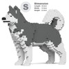 JEKCA Alaskan Malamute 01S-M03 | Plastic Building Blocks | Age