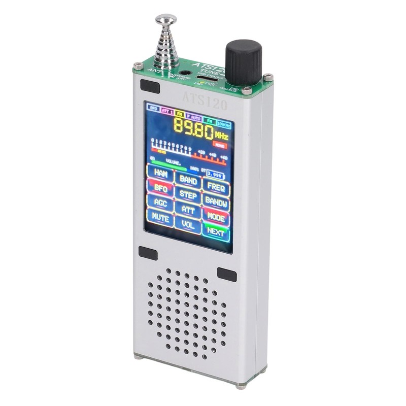 Full Band Receiver Worldband Radio Frequency 2.4in TFT Touch Screen