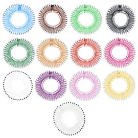 Beaupretty 13 Pieces Stretch Hair Comb Headbands Flexible Circle Comb Tooth Headband Full Circular Comb Hair Band Holder for Women Girls