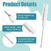 2 PCS Mini Pocket Screwdriver, Portable Small Flathead Screwdriver Tops