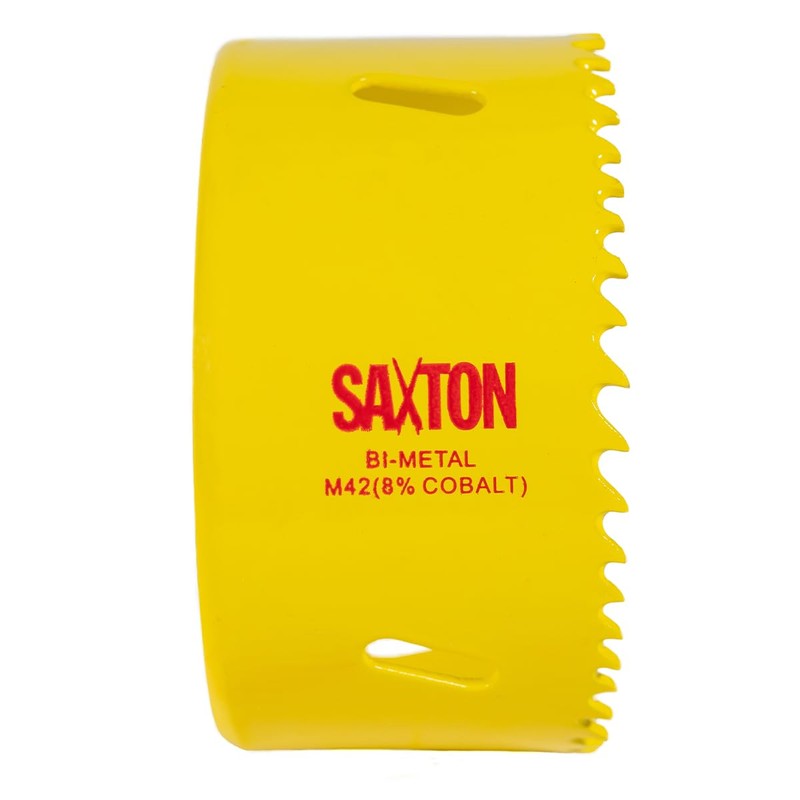 Saxton HSS Hole Saw Cutter M42 Bi-Metal 8% Cobalt Heavy