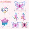 8 Stück Schmetterling Deko Geburtstag Schmetterling Luftballon Schmetterlinge Deko Geburtstag