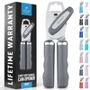 ZK Can Opener - Comfy Grip - Gray