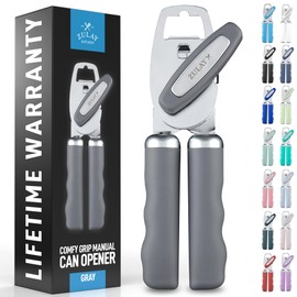 ZK Can Opener - Comfy Grip - Gray