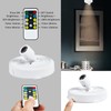 HOFUY 4 Pack Wireless LED Spotlight Battery Operated Picture Puck