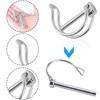 Pack of 4 Pipe Folding Pins, 6 x 45 mm