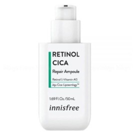 Innisfree Retinol Cica Trace Ampoule 50ml Trouble Care Skin Strengthening Hypoallergenic / 이니스프리 레티놀 시카 흔적 앰플 50ml 트러블케어 피부강화 저자극
