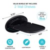 Tech Caddy Floating Wall Shelf Holder, Charging Station for Mobile