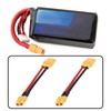 eMagTech 2pcs XT90 Female to XT60 Female Wire Adapter 2Pin