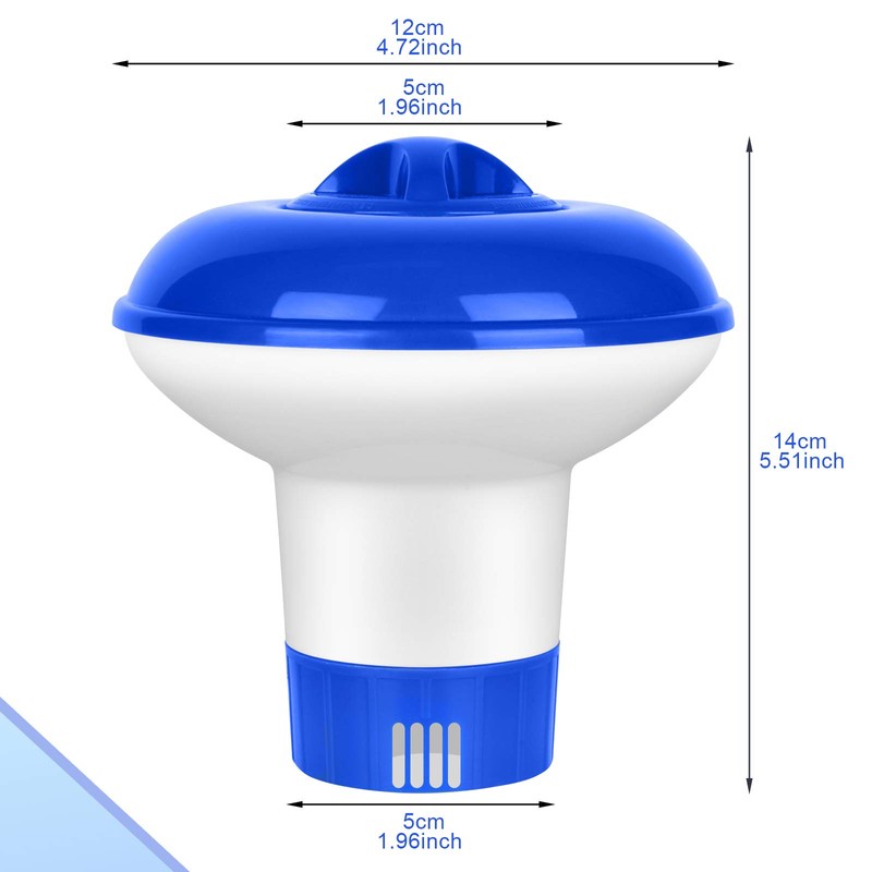 KATELUO 5 Inch Dosing Float, Chlorine Dosing Float, Pool Float,