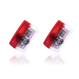 YEKUYEKU Pack of 2 Car Door Logo Projector, Car Door LED Light Logo Projector, Door Lighting Logo Projector, Entry Lighting for A B C E Class / M / ML / GL / GLC / GLS / AMG