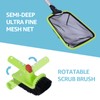 Sepetrel Deluxe Swimming Pool Cleaning Kit Including Professional Leaf Skimmer