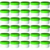 30 ointment containers, cream containers, flat ointment jar, 60 ml