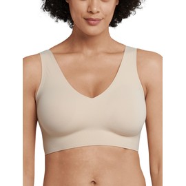 Schiesser Invisible Soft Women's Bustier with Removable Pads, Sand_170364