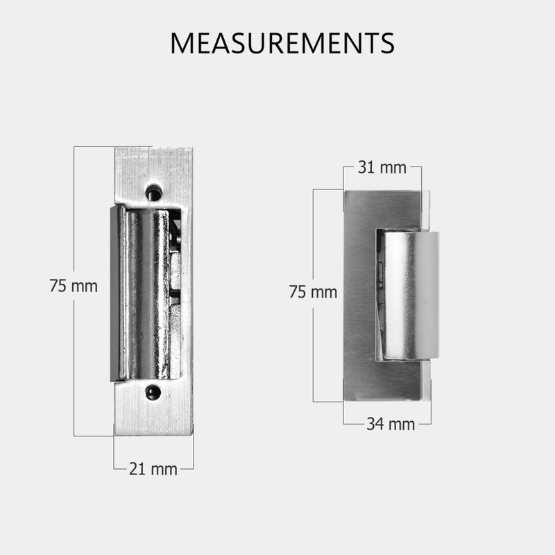 Elro DL6000 Electric Door Opener - Compact Model Stainless Steel
