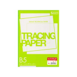 SAKAE Technical Paper Tracing Paper B5 25 Sheets S Tracing Paper STP-B5K-135