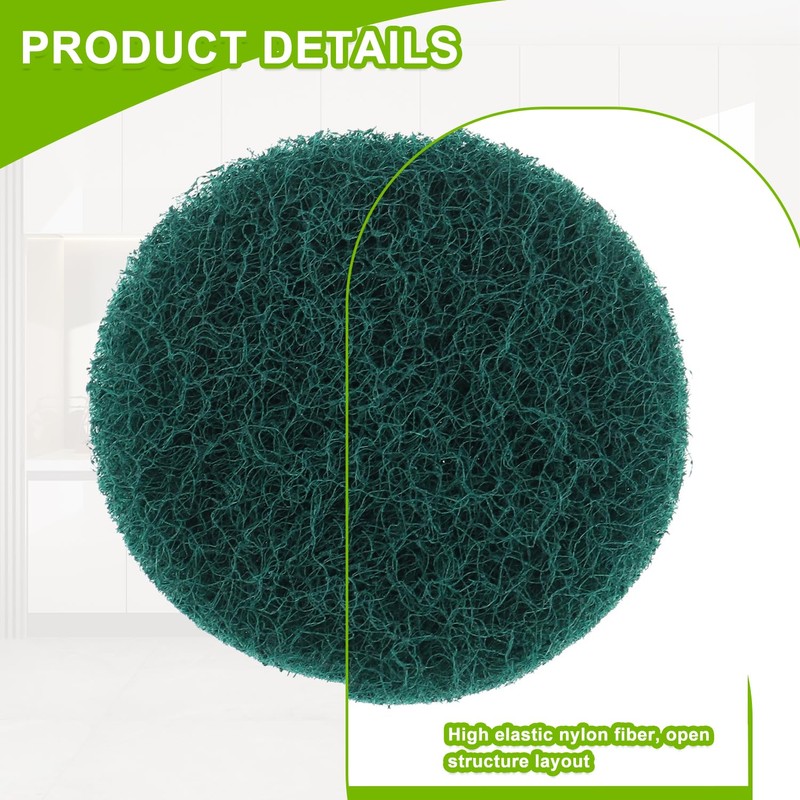 EPLZON 16pcs Kitchen Pads Power Scrubber Pads Set Electric Scrubber