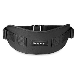 Simms BackSaver Wading Belt, Reduces Lower Back Pain & Stress, 30" to 46", Black