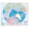 North Circumpolar Region Wall Map - Bilingual - Atlas of
