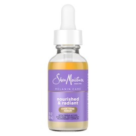 SheaMoisture Melanin Care Even Tone Serum Nourished & Radiant for Clearing & Smooth Complexion, with Triple-Action Even Tone +Elderberry Complex, 1 fl oz