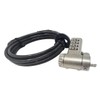 Sendt Black Universal Notebook Laptop Combination Lock Security Cable for