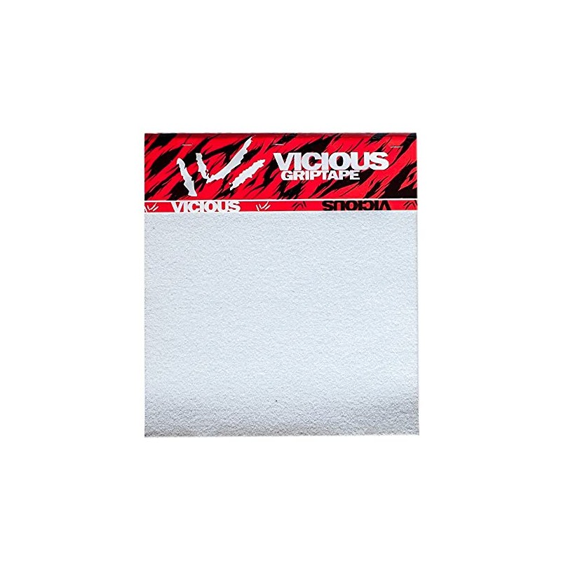 Vicious Longboard Grip Tape Pack of 4 (Clear)