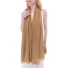 RIIQIICHY Camel Scarf for Women Ladies Lightweight Scarves Pashmina Shawls