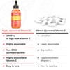 Liposomal Vitamin C 2000 mg Liquid Supplement(2 Bottles), Maximum Absorption,