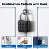 Combination Lock for Locker, Relihom Padlock with Code, Gym Locker